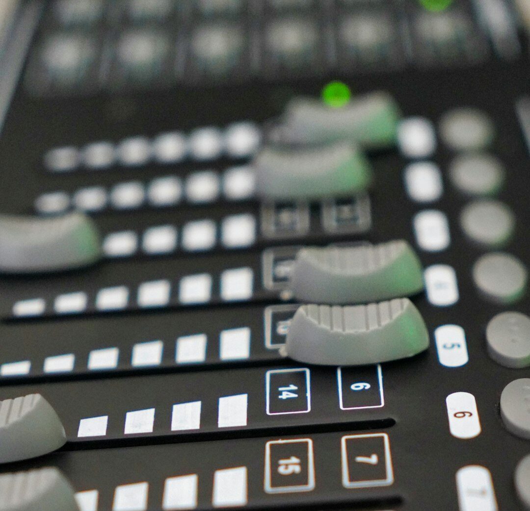 a close up of a keyboard